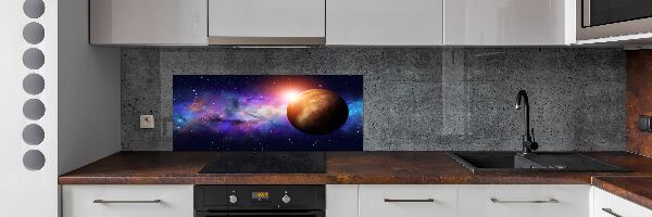 Cooker splashback Nebula