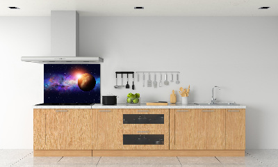 Cooker splashback Nebula