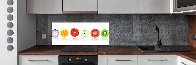 Cooker splashback Fruits and vegetables