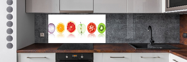 Cooker splashback Fruits and vegetables