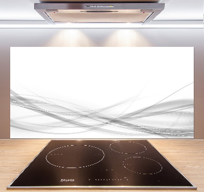 Cooker splashback Wave abstraction