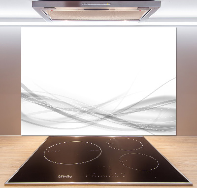 Cooker splashback Wave abstraction