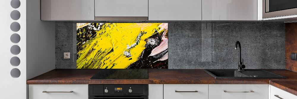 Cooker splashback Texture abstraction