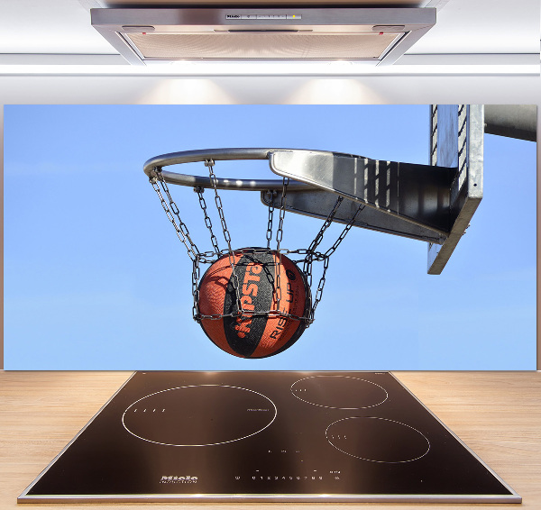 Cooker splashback Basketball