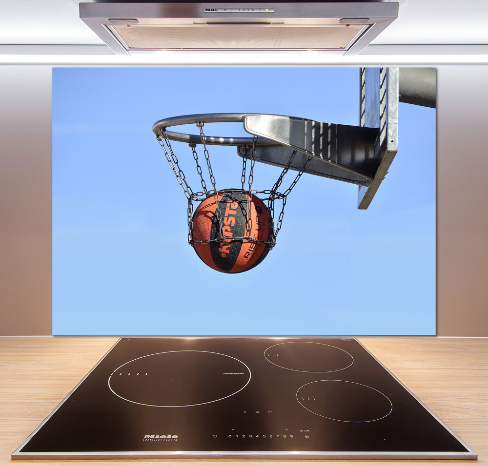 Cooker splashback Basketball