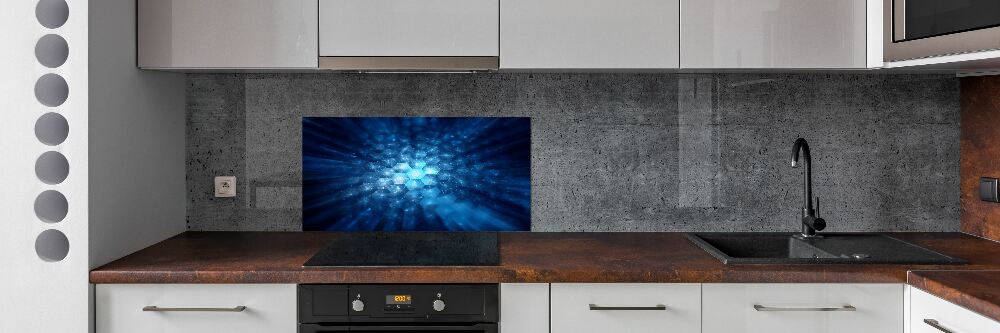 Cooker splashback Crystals