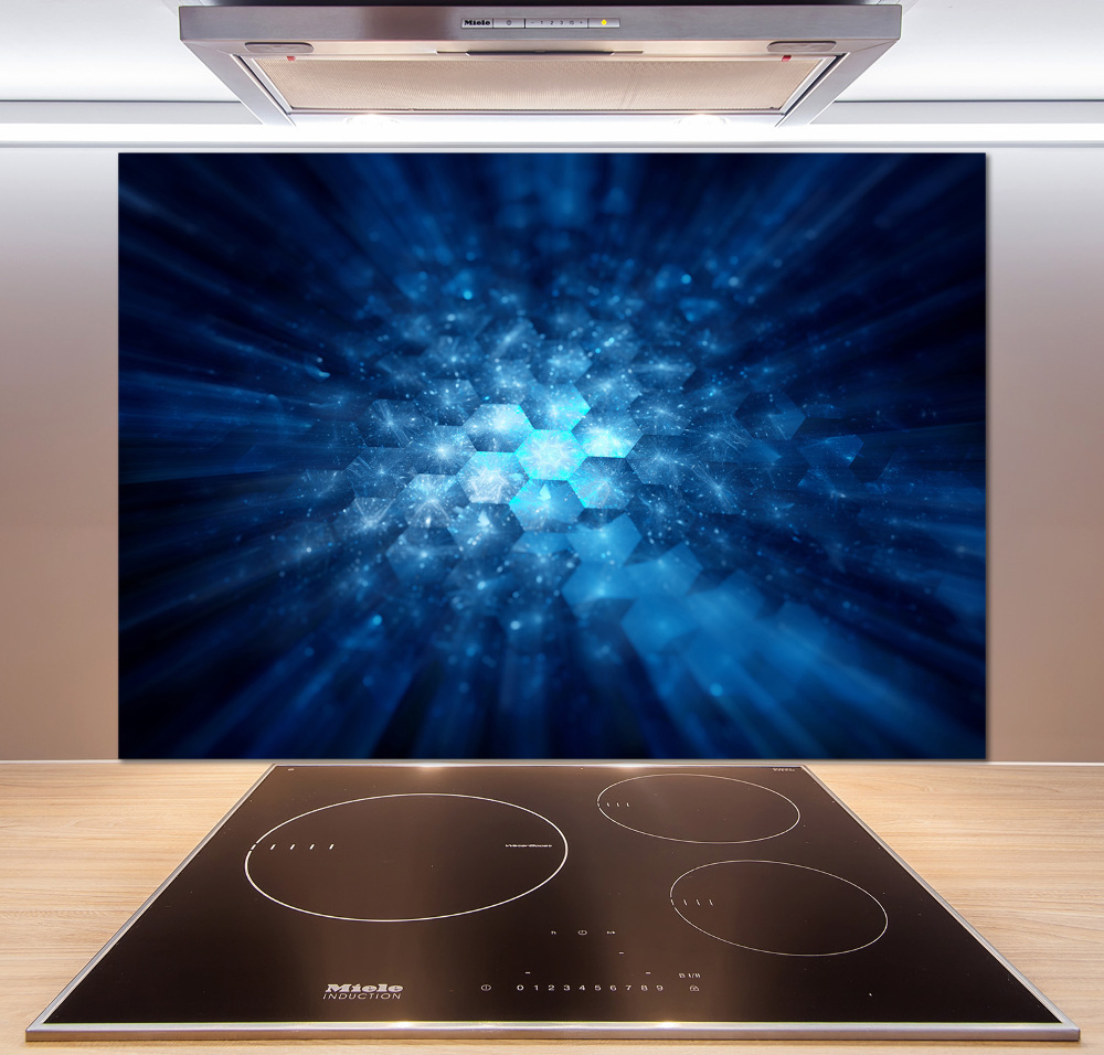 Cooker splashback Crystals