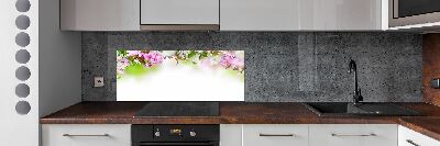 Cooker splashback Spring flowers