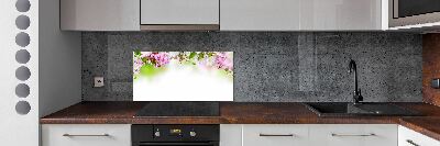 Cooker splashback Spring flowers