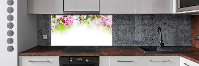 Cooker splashback Spring flowers