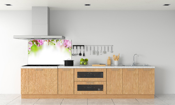 Cooker splashback Spring flowers