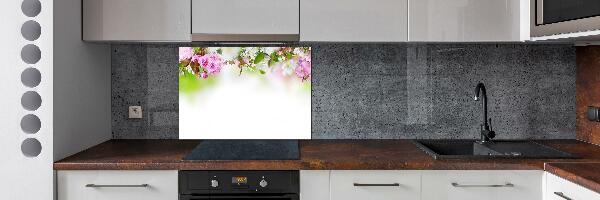 Cooker splashback Spring flowers