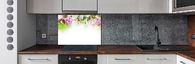 Cooker splashback Spring flowers