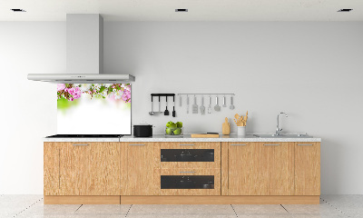 Cooker splashback Spring flowers