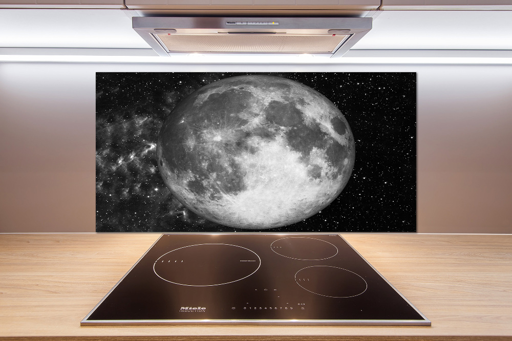 Cooker splashback Moon