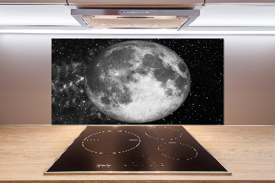 Cooker splashback Moon