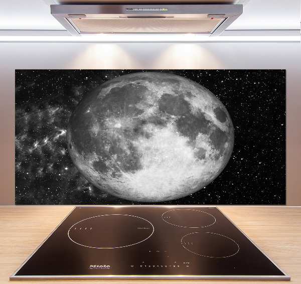 Cooker splashback Moon