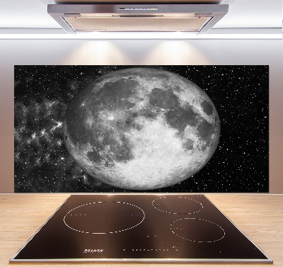 Cooker splashback Moon