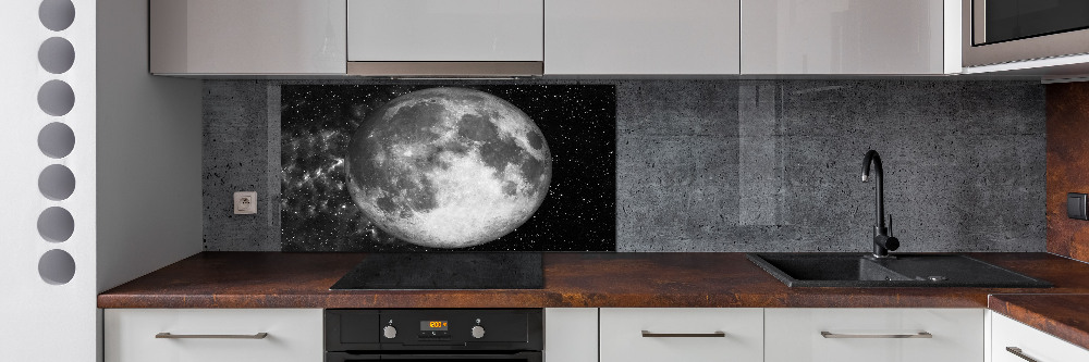 Cooker splashback Moon