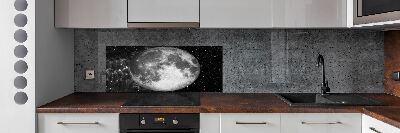 Cooker splashback Moon