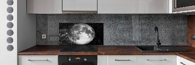 Cooker splashback Moon