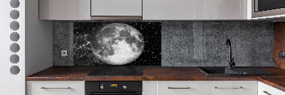 Cooker splashback Moon