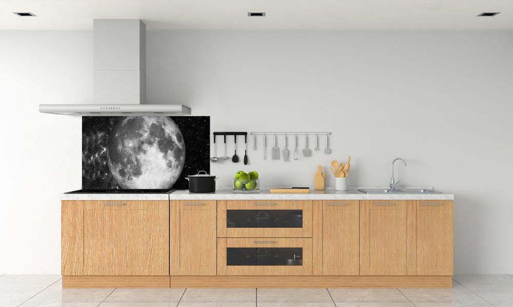 Cooker splashback Moon