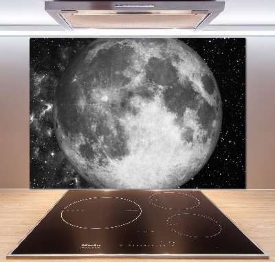 Cooker splashback Moon