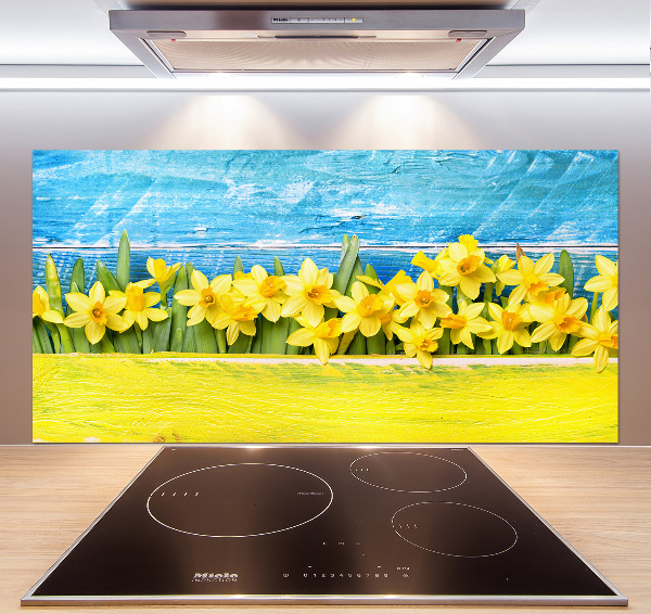 Cooker splashback Daffodil