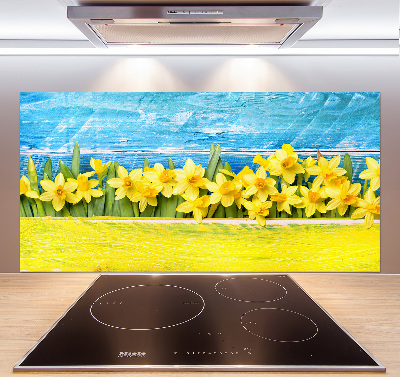 Cooker splashback Daffodil