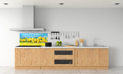 Cooker splashback Daffodil