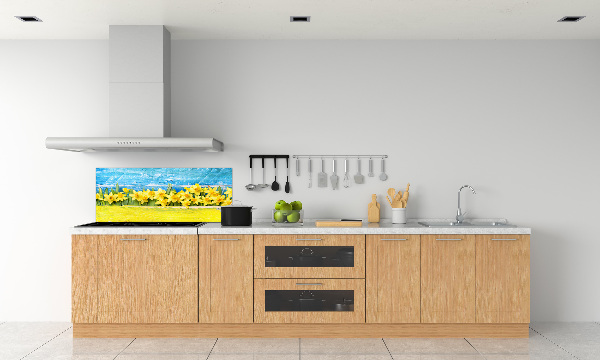 Cooker splashback Daffodil