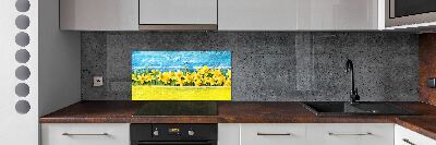 Cooker splashback Daffodil