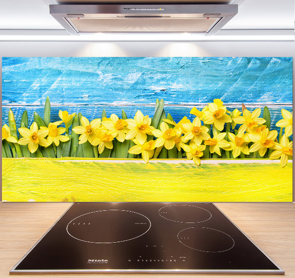 Cooker splashback Daffodil