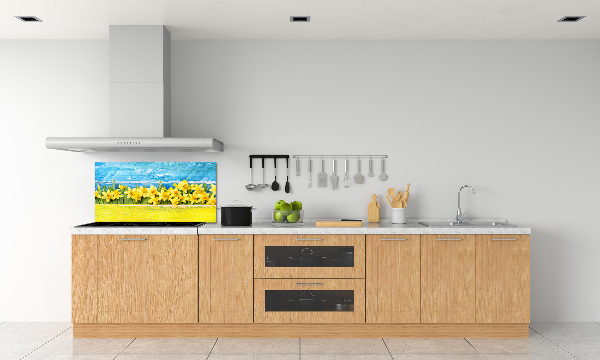 Cooker splashback Daffodil