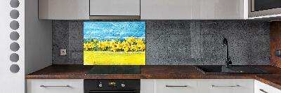 Cooker splashback Daffodil