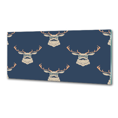 Cooker splashback Hipster deer