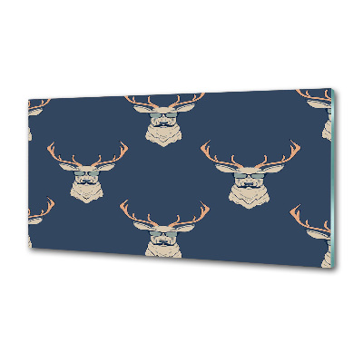 Cooker splashback Hipster deer