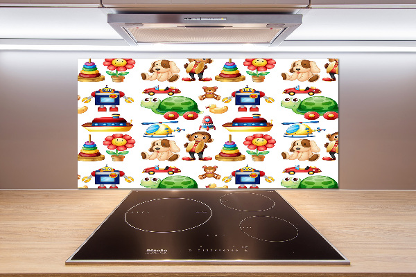 Kitchen splashback Toys