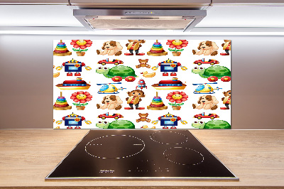 Kitchen splashback Toys