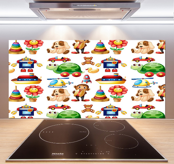 Kitchen splashback Toys