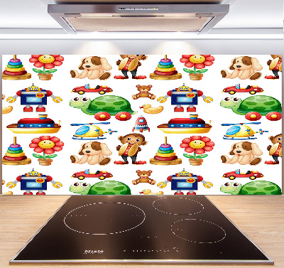 Kitchen splashback Toys