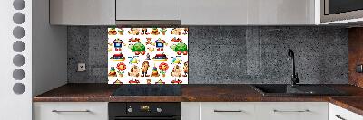 Kitchen splashback Toys