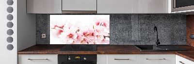 Cooker splashback Cherry blossoms