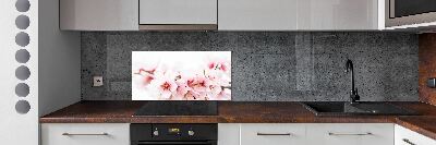 Cooker splashback Cherry blossoms