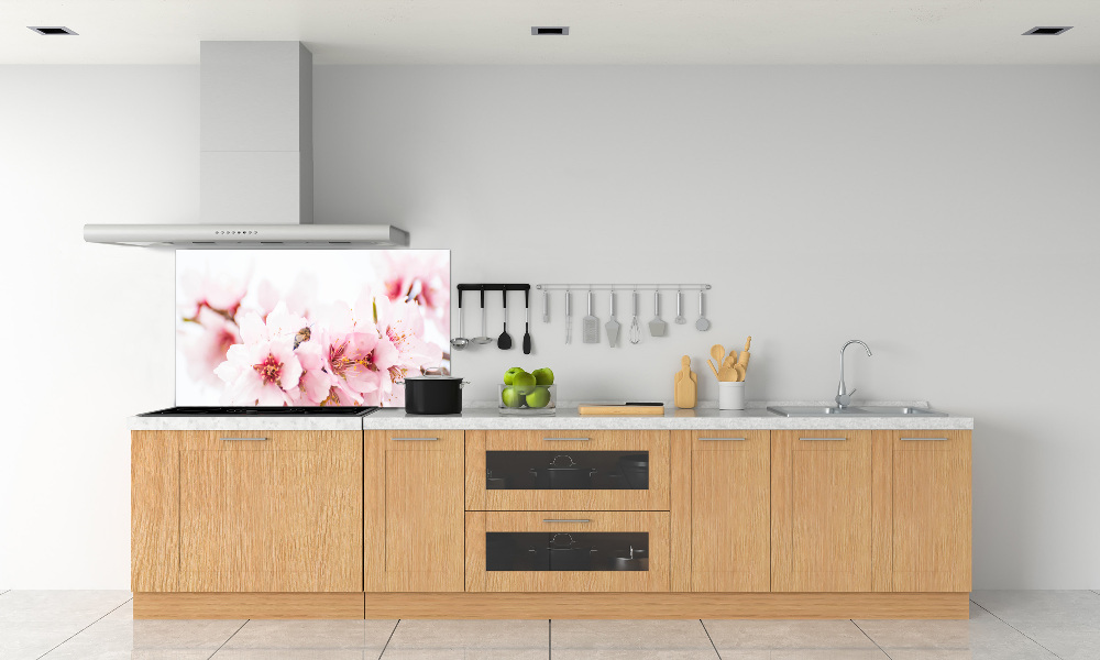 Cooker splashback Cherry blossoms