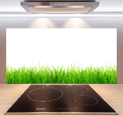 Cooker splashback Grass