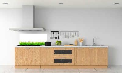 Cooker splashback Grass