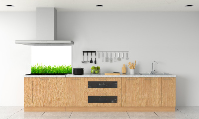 Cooker splashback Grass