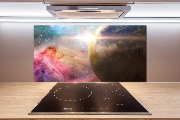 Cooker splashback Galaxy